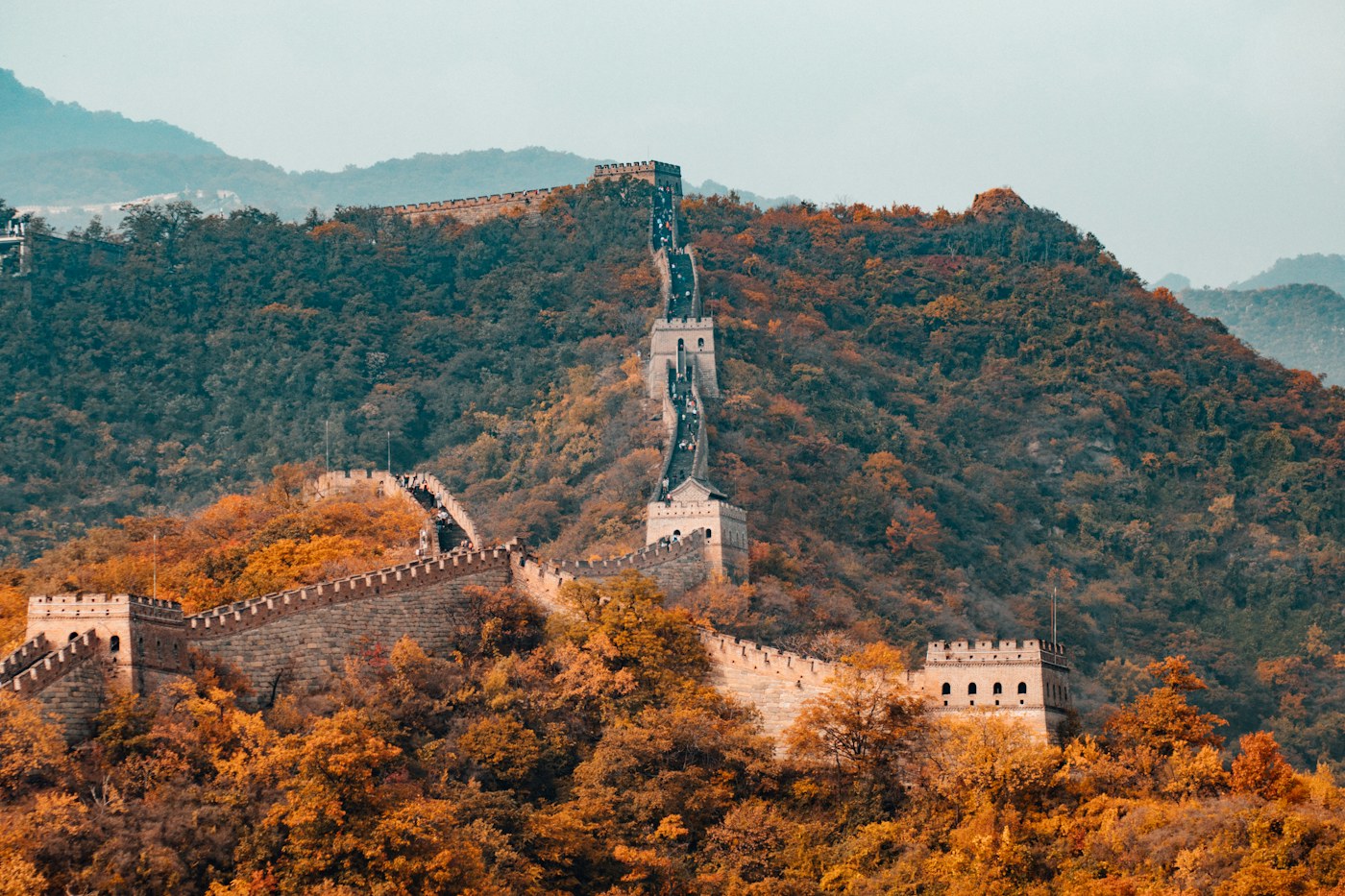 Destination view representing China
