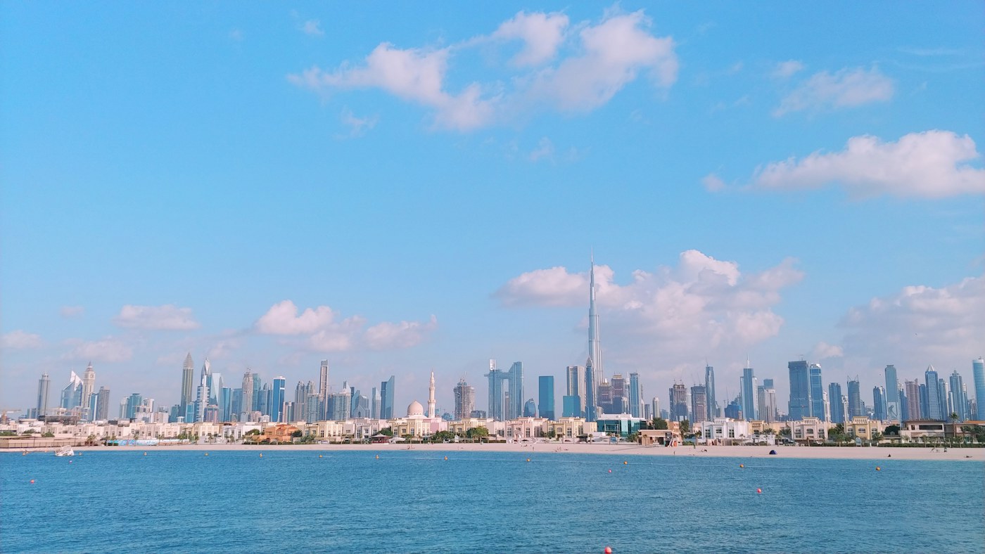 Destination view representing United Arab Emirates